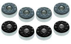 YDDS Shuffleboard Pucks Indoor- Set of 8 - Home Game 2-5/16” (58mm)