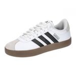 adidas Women's VL Court Sneaker, Cloud White Core Black Grey One, 8.5 UK