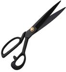 Bekner 10 Inch Professional Tailoring Scissor Carbon Steel Scissors