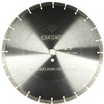 ALSKAR DIAMOND USA ADLSS 14 inch Dry or Wet Cutting General Purpose Segmented High Speed Diamond Saw Blades for Concrete Stone Brick Masonry (14")