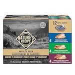 Nature’s Recipe Chicken, Chicken & Duck, Chicken & Venison Wet Dog Food Variety Pack 936 g 12 pk