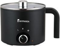 1.8 Liter Ramen Pot, Dual Power Mini Portable Multi-Functional Lazy Pot for Pasta, Noodles, Eggs, Soups, Non-Stick with Anti-Boiling Function for Dorms and Offices