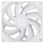 Thermalright TL-C12CW CPU Fan 120mm Case Cooler Fan, 4Pin PWM Silent Computer Fan With S-FDB Bearing Included, up to 1550RPM Cooling Fan (White)