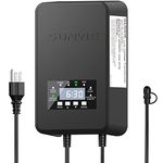 SUNVIE 120W Low Voltage Transformer Outdoor Landscape Lighting Transformer with Timer and Photocell Sensor Waterproof 120V to 12V/14V AC Low Voltage Landscape Transformer for Spotlight Pathway Lights