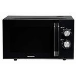 Daewoo SDA2085 800W, 23L Microwave | Manual 35 Minute Timer | 5 Power Settings | Auto Defrost Function | Glass Turntable and Windowed Door |- Black…