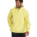 Marmot Men's Minimalist GORE-TEX Jacket, Waterproof Jacket, Lightweight Rain Jacket, Windproof Raincoat, Breathable Windbreaker, Ideal for Running and Hiking, Limelight, M