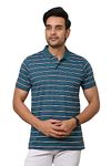 ARBOUR Men Henley Neck Oversized Half Sleeves T-Shirt |Plus Size Comfortable & Stylish Men's Solid T-Shirt Gulf Coast-4xl