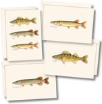 Assorted Northern Gamefish Notecard