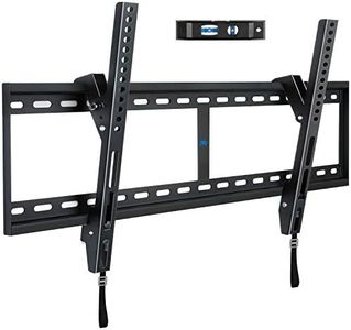 Mounting Dream UL Listed Tilt TV Wall Mount Bracket for 42-84 Inch TVs, TV Mount up to VESA 800x400mm and 132 LBS, One-Piece Wall Plate Easy for TV Centering on 16", 18", 24", 32" Studs MD2268-XL-04