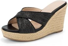 Mezent Women's Wedge Slides -Sandal