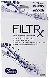 Penn-Plax Filtrx Purifying Media for Canister Filters – Compatible with Cascade, Marlin, and Other Aquarium Filter Systems with Trays – Activated Carbon & Zeolite (CFSCB3)