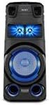 Sony MHC-V73 High Power Bluetooth Party Speaker, Omnidirectional Sound, Multicolour Lighting, CD Player, Mic Input