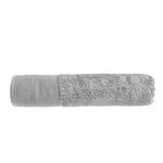 Allure Bamboo Bath Sheet, 90 x 150cm, Hypo-Allergenic, Anti-Bacterial Extra Large Bath Towel (Silver Grey)