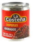 La Costena Chipotles Peppers in Adobo Sauce 220g (Pack of 1)