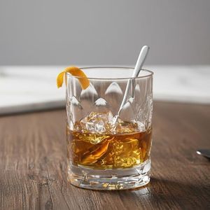 Crystal Bohemia Premium Whisky Glass - Set of 6, 320ml, Tiny Series, Double Old Fashioned, Luxury Crystalware Glasses for Whisky, Scotch, Bourbon | Crafted in Czech Republic