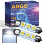 Argo 39mm 239 272 Festoon LED Car Bulb 3 Smd Dome Reading Xenon White Bulbs Car Interior Light T4W C5W License Number Plate Lights Dome Map Lamps Footwell 12v