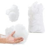 XINHIU Christmas Artificial Fake Snow Christmas Fake Snow Fiber Fluffy Snow for Xmas Tree Home Display Decor (3.52 Ounce)