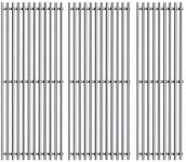 Votenli S47E (3-Pack) 18" Stainless Steel Cooking Grid Grates for Charbroil Performance 4 Burner 463376018P2, 463376117, 463377117, 463673617, 463377017, 463347017 and 5 Burner 463347519