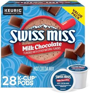 Swiss Miss Milk Chocolate Hot Cocoa Keurig Single-Serve K Cup Pods, 28 Count