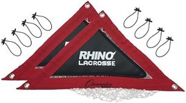 Champion Sports Lacrosse Goal Corner Targets with Rear Net Pocket