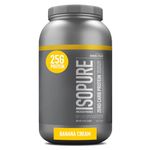 Nature's Best Zero Carb Isopure Whey Protein Isolate - Banana Cream 3 lb