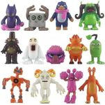 Bewssuuyh My Singing Monster Toys, Mini Action Figure Playset, Wubbox Noggin Toe Jammer Cute Birthday for Boys & Girls 6+Years Old(13pcs)