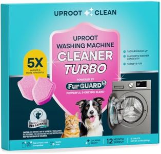 Uproot Clean Washing Machine Cleaner Tablets Turbo 5xStronger, 12 mo supply