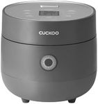 CUCKOO CR-0675FG 6-Cup (Uncooked) / 12-Cup (Cooked) Micom Rice Cooker with Nonstick Inner Pot, 13 Menu Modes, LCD Display, Fuzzy Logic Tech, Auto Clean (Gray)