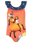 DREAMWORKS Girls Spirit Riding Free Swimsuit Multicoloured 3-4 Years