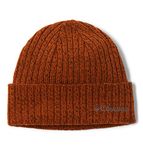 Columbia Watch Cap Beanie Hat, Warm Copper/Black Marled, One Size