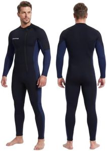 Owntop 5mm Wetsuit for Men, Warm & Flexible Full Body Neoprene Wet Suit
