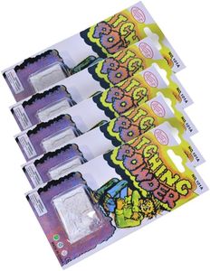 5Pcs Halloween Props Itching Powder Packages Prank Joke Creative Trick Funny Halloween Supplies Kit Party Props Prank Tools for Halloween Christmas Novelty