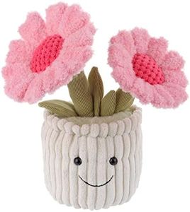 Apricot Lamb - Peluche Plante Pourpier Plantes Artificielles Tournesol Peluche Plante Poupée Jouet Doux & Lavable Cadeau pour Enfants Bébé Fille Garçon