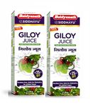 Baidyanath Giloy Juice - Natural Immunity Booster - 1 L (Pack of 2)