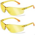 ProtectX Amber Safety Glasses for M