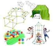 175pcs Kids Construction Fort Build