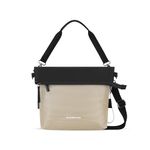 Sherpani Vale, Anti Theft Versatile Crossbody Bag, Fashion Tote Bag, Travel Shoulder Bag, Designer Handbag for Women with Metal Hardware, Travel Gift (Straw)