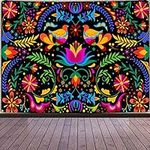 GOAOK Mexico Floral Tapestry, Color