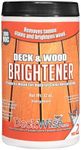 Deck & Wood Brightener Removes Stains, Tannins and and Restores pH, 32 oz. Container Brightens 600 sq. ft.