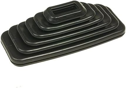 B&M 80668 Black Rubber Shifter Boot