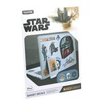 Paladone PP7373MAN The Mandalorian Gadget Decals - 4 Sheets of Waterproof and Reusable Star Wars Stickers
