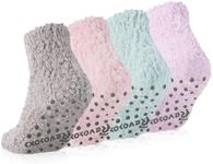 Revosoxs Fuzzy Grip Socks for Women