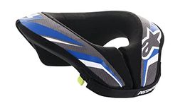 Alpinestars Sequence Youth Motocross Neck Protection (Black/Blue, S) (6741018-177-S-M)