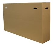 Rammento Extra Large Bike Box - Large Shipping Cardboard Box with Carry Handles - Double Walled, Corrugated Cardboard Box for Bikes, Large TVs - 2 Boxes