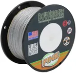 FINS Downrigger Braid - USA Made - Rust-Free Deep Sea Fishing Line, Reduces Blow-Back, No Kink High-Performance Braided Cable Alternative 200 lb - 200 Yds