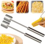 Corn Peeler Corn Peeler for Corn on The Cob,2024 Upgraded Corn Peeler for Corn on The Cob Remover,Corn Cob Stripper Tool for Home Kitchens Indoor Dining Enthusiasts Kitchen Gadget (2 PCs)