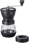 HARIO MSCS-2B Coffee Grinder, Black, Ceramic, Skeleton