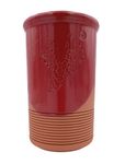 Red Terracotta Wine Bottle Cooler