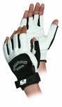 CAMARO Skintex Surf and Sailing Short Finger Glove, Black/White, Large