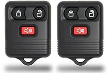 KeylessCanada © New Replacement Keyless Entry 3 Button Remote Car Key Fob for Explorer F150 Escape Edge Ranger Fusion etc. with DIY Programming (2 Pack)